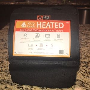 Lava heated lunch box!!! New With Tags